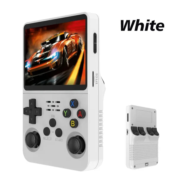 R36S Retro Handheld Game Console 128GB – 3.5’’ IPS Screen Linux System Portable Video Player with 64GB Preloaded Games