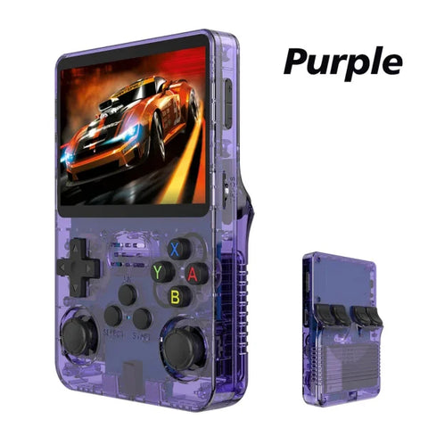 R36S Retro Handheld Game Console 128GB – 3.5’’ IPS Screen Linux System Portable Video Player with 64GB Preloaded Games