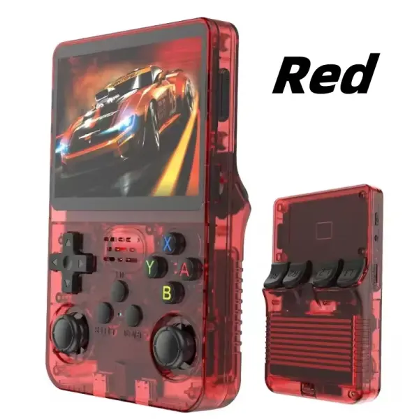 R36S Retro Handheld Video Game Console Linux System 3.5 Inch IPS Screen R35s Plus Portable Pocket Video Player 64GB