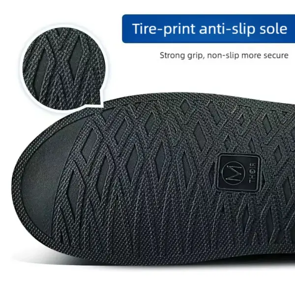 Rain Boot Shoe Cover Black Waterproof with Reflector High Top Clear Shoes Dust Covers for Motorcycle Bike Rain Cover