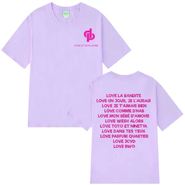 Rapper Jul Graphic Vintage T-shirt Man Woman Fashion Hip-hop T Shirt Summer Short-sleeved Cotton Oversized Aesthetic