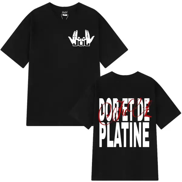 Rapper Jul Graphic Vintage T-shirt Man Woman Fashion Hip-hop T Shirt Summer Short-sleeved Cotton Oversized Aesthetic