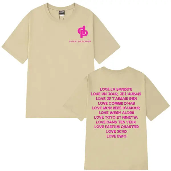 Rapper Jul Graphic Vintage T-shirt Man Woman Fashion Hip-hop T Shirt Summer Short-sleeved Cotton Oversized Aesthetic