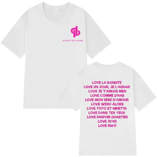 Rapper Jul Graphic Vintage T-shirt Man Woman Fashion Hip-hop T Shirt Summer Short-sleeved Cotton Oversized Aesthetic