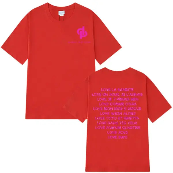 Rapper Jul Graphic Vintage T-shirt Man Woman Fashion Hip-hop T Shirt Summer Short-sleeved Cotton Oversized Aesthetic