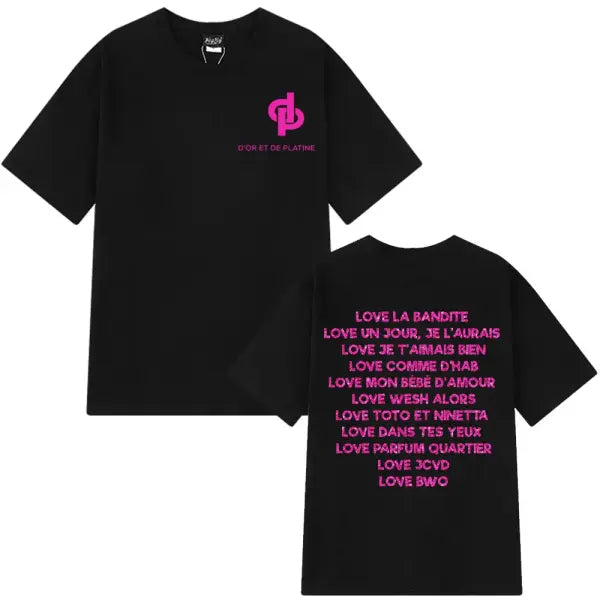 Rapper Jul Graphic Vintage T-shirt Man Woman Fashion Hip-hop T Shirt Summer Short-sleeved Cotton Oversized Aesthetic