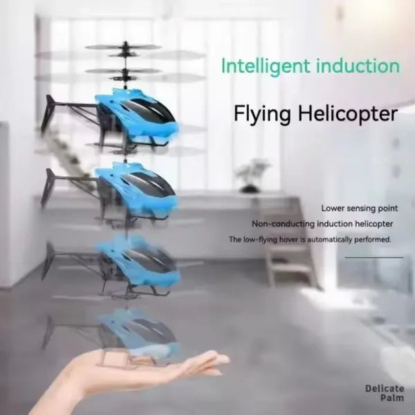 Rechargeable Mini RC Drone Remote Safe Fall-resistant RC Helicopters Drone Children Toys with Different Patterns