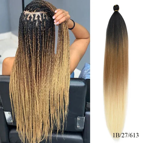 Refined Hair Ombre Straight Low Temperature Fiber for Styling - Himpall