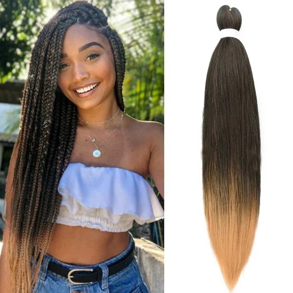 Refined Hair Ombre Straight Low Temperature Fiber for Styling - Himpall