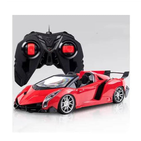 Remote Control Racing Car - Fast RC Car for Thrilling Races - Red