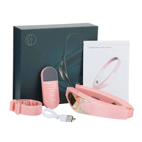 Remote Facial Lifting Corrector - Set -Pink / Mexico