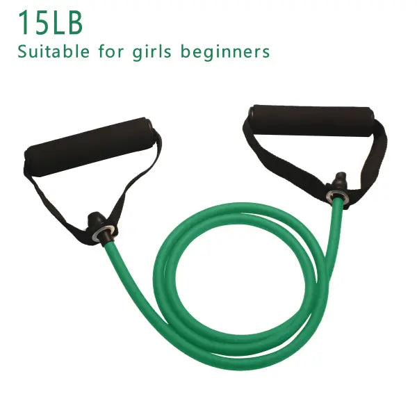 Resistance Bands Exercise Bands Rubber Strength Training Equipment - 15LB