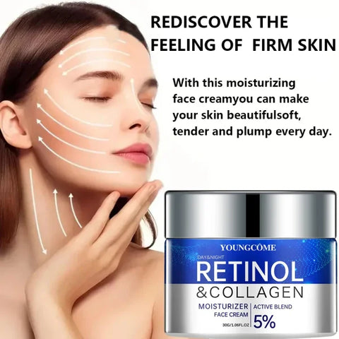 Retinol Cream & Serum Set – Hydrating, Anti-Aging, Wrinkle Repair - Himpall