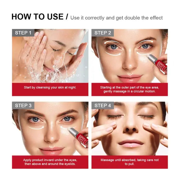 Retinol Eye Cream Stick 3g Anti-Aging Dark Circle Lightening Serum