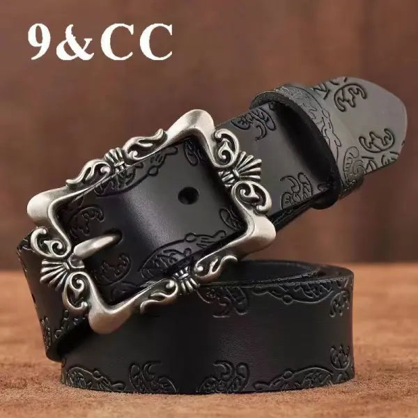 Retro Korean Fashion Women’s Faux Leather Belt America Main Sales
