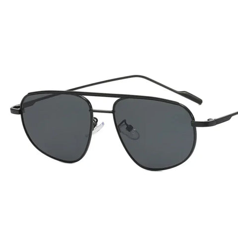 Retro Pilot Alloy Sunglasses for Women – Vintage UV400 Punk Shades
