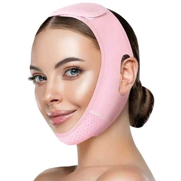 Reusable V Line Face Strap and Double Chin Reducer Mask - LKK03