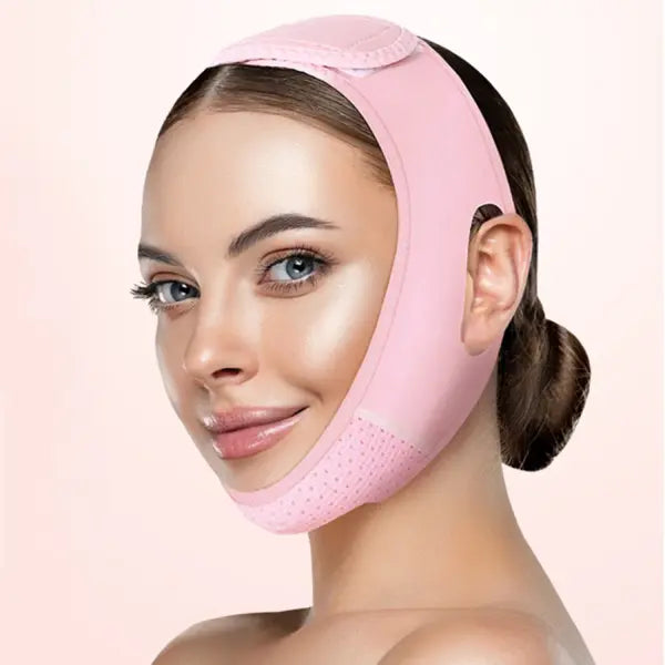 Reusable V Line Face Strap and Double Chin Reducer Mask - LKK03