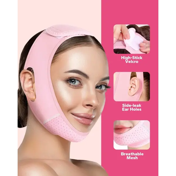 Reusable V Line Face Strap and Double Chin Reducer Mask - LKK03