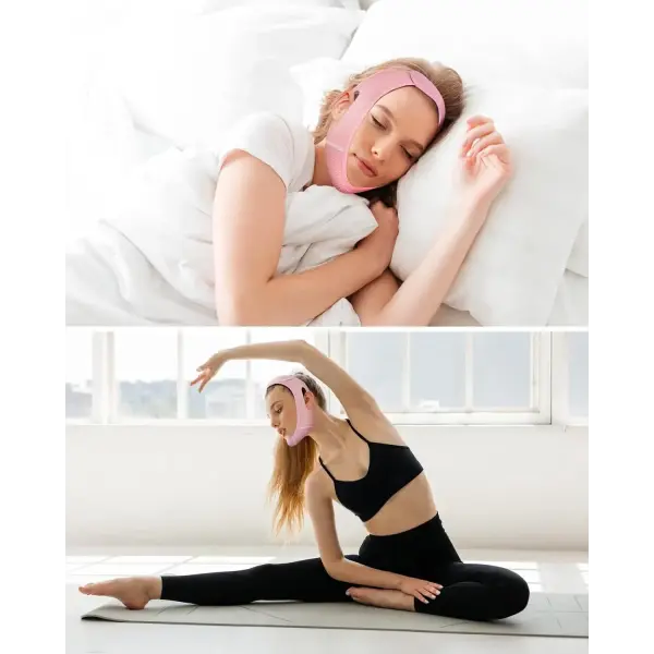 Reusable V Line Face Strap and Double Chin Reducer Mask - LKK03