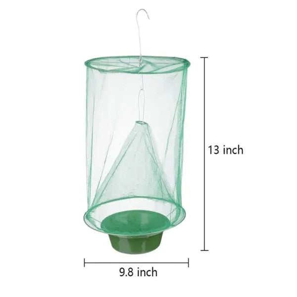 Reusable Hanging Fly Catcher Pest for Effective Pest Control - 9.8 inchx13inch