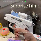 Reverse Water Gun Tactical Mini Sprayer for Summer Prank Pool Fights
