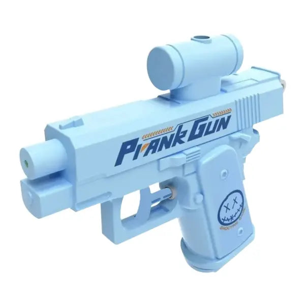 Reverse Water Gun Tactical Mini Sprayer for Summer Prank Pool Fights - Blue