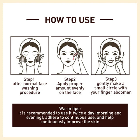 Rice Ferment Face Serum Anti-Aging Moisturizing Whitening Essence - Himpall