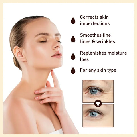 Rice Ferment Face Serum Anti-Aging Moisturizing Whitening Essence - Himpall