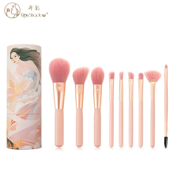 Ronshadow 9PCS Makeup Brush Set - Brochas Maquillaje & Beauty Tools - Himpall