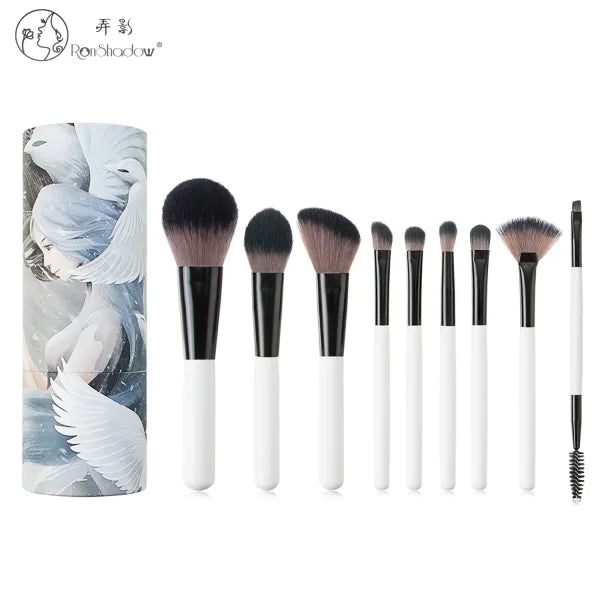 Ronshadow 9PCS Makeup Brush Set - Brochas Maquillaje & Beauty Tools - Himpall