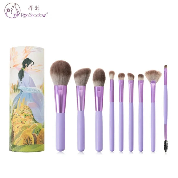 Ronshadow 9PCS Makeup Brush Set - Brochas Maquillaje & Beauty Tools - Himpall