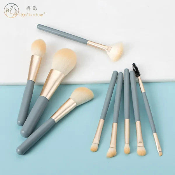Ronshadow 9PCS Makeup Brush Set - Brochas Maquillaje & Beauty Tools - Himpall