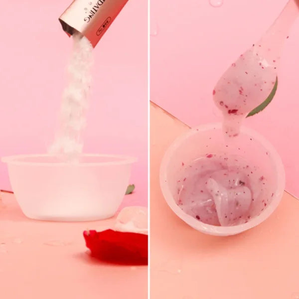 Rose Collagen Hydro Jelly Mask Powder for Brightening and Softness - Himpall