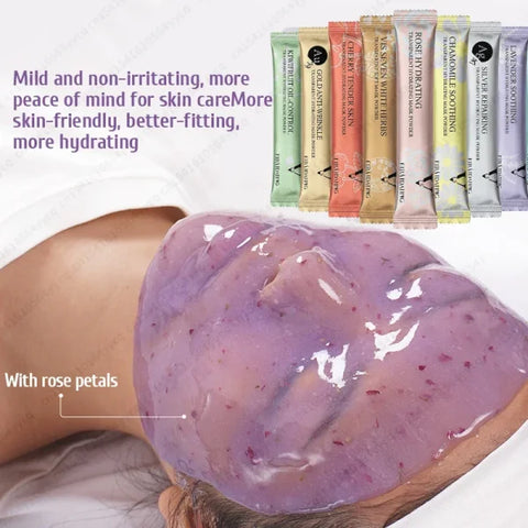 Rose Collagen Hydro Jelly Mask Powder for Brightening and Softness - Himpall