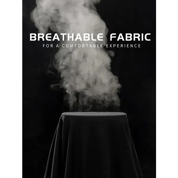 Round Neck T-Shirt 1 Piece Black Ultra-Light Men’s Quick Drying Breathable Sweat-Absorbent Shirt Suitable for Fitness