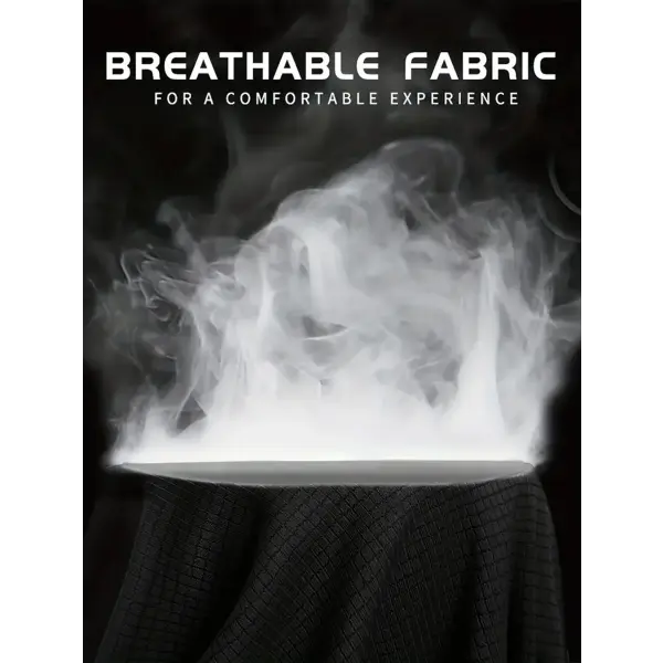 Round Neck T-Shirt 4-Pack Black Ultra-Light Men’s Quick Drying Breathable Sweat-Absorbent Shirt Suitable for Fitness