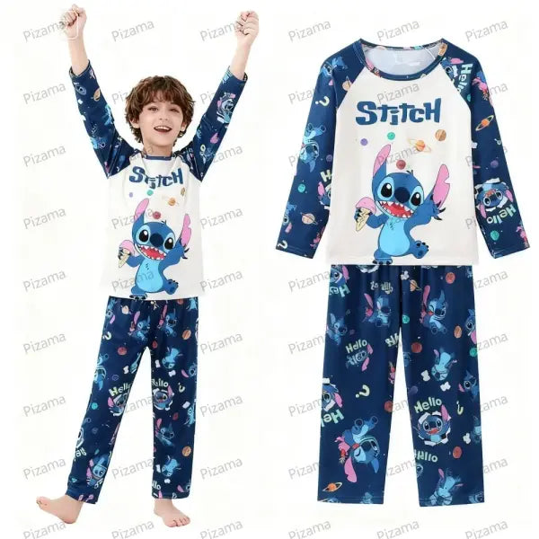 Sanrio Girls Pajama Sets Hello Kitty Sleepwear Kuromi Animal Cartoon Pyjamas for Kids Children’s Cinnamoroll Soft