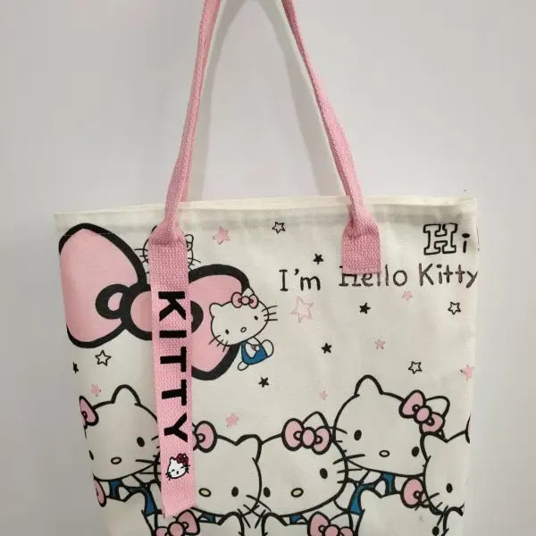 Sanrio Hello Kitty Shoulder Bag Cute Cartoon Handbag for Girls - B