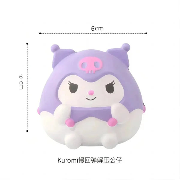 Sanrio Kawaii Melody Squishy Toy for Stress Relief and Playful Fun - Himpall