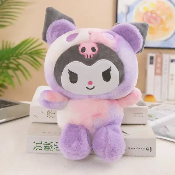 Sanrio Plush Kawaii Sanrio Kuromi My Melody Cinnamoroll Plush Toys Doll Pillow Anime Cartoon Kids Gifts Room Decoration