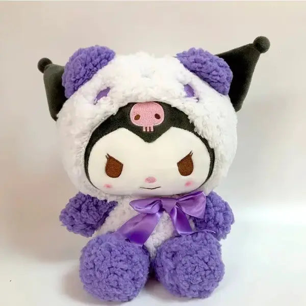 Sanrio Plush Kawaii Sanrio Kuromi My Melody Cinnamoroll Plush Toys Doll Pillow Anime Cartoon Kids Gifts Room Decoration