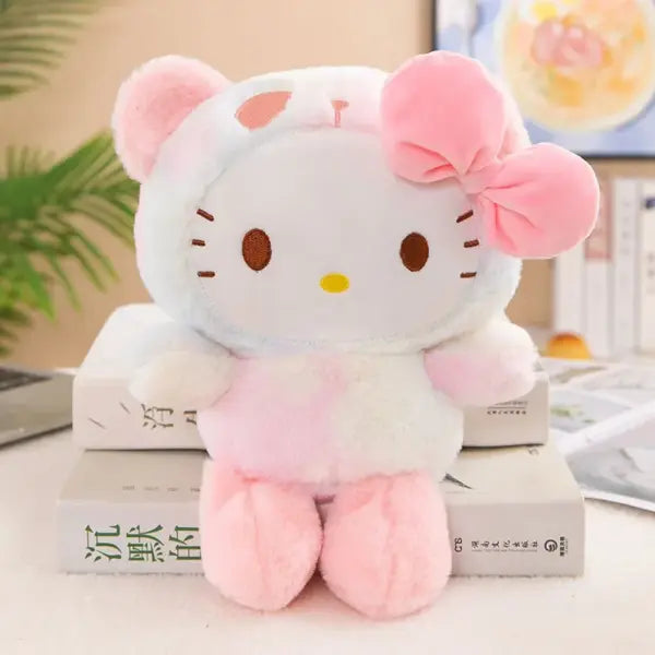 Sanrio Plush Kawaii Sanrio Kuromi My Melody Cinnamoroll Plush Toys Doll Pillow Anime Cartoon Kids Gifts Room Decoration