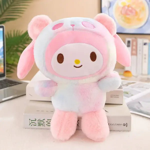 Sanrio Plush Kawaii Sanrio Kuromi My Melody Cinnamoroll Plush Toys Doll Pillow Anime Cartoon Kids Gifts Room Decoration