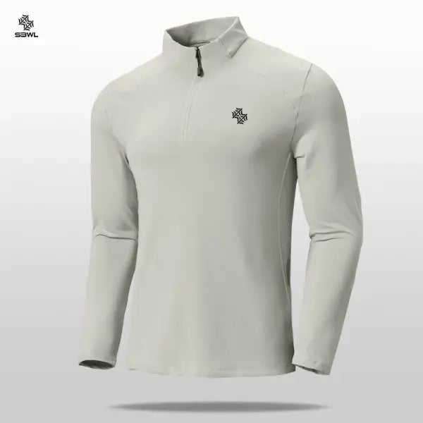 Cycling Hiking Men Long Sleeve Shirt Polyester Spandex Spring Autumn Winter Quick Dry Fitness - 88153Light green / XXL