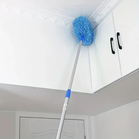 Scalable Ceiling Fan Duster with Long Handle for Dust Removal