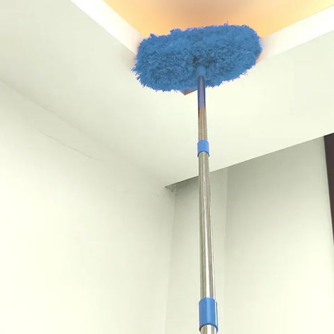 Scalable Ceiling Fan Duster with Long Handle for Dust Removal