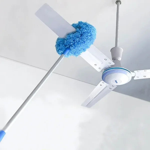 Scalable Ceiling Fan Duster with Long Handle for Dust Removal - Himpall