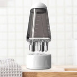 Scalp Applicator Hair Regrowth & Styling Solution Guide Comb Hexagon Head Oil Roller Ball Massage Comb Massage