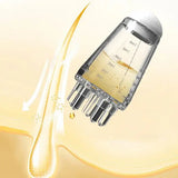 Scalp Applicator Hair Regrowth & Styling Solution Guide Comb Hexagon Head Oil Roller Ball Massage Comb Massage